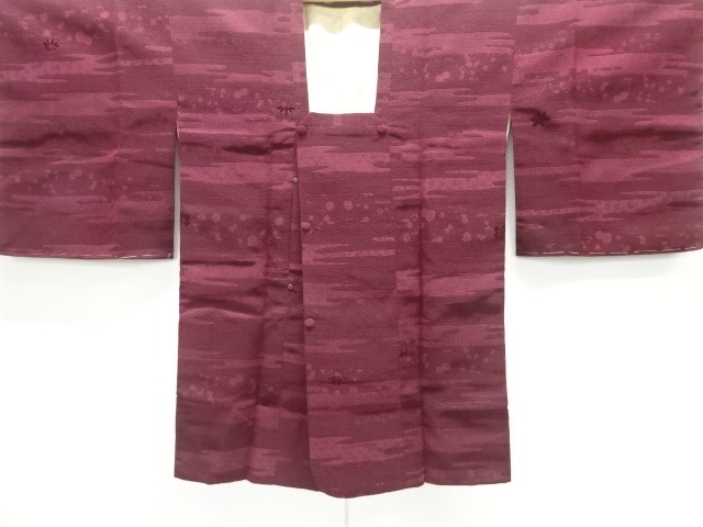 JAPANESE MICHIYUKI COAT / CUT VELVET / MIST